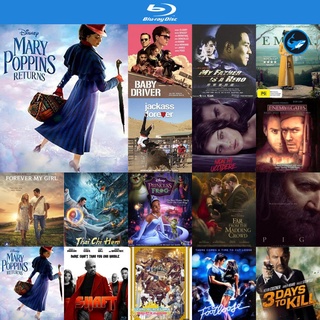 Bluray แผ่นบลูเรย์ Mary Poppins Returns 2018 แมรี่ ป๊อปปิ้นส์ กลับมาแล้ว หนังบลูเรย์ ใช้กับ เครื่องเล่นบลูเรย์ บูเร