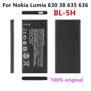 แบตเตอรี่แท้ สำหรับ Nokia Lumia BL-5H 630 38 635 636 Lumia630 RM-977 RM-978 BL5H BL 5H li-Polymer แบตเตอรี่