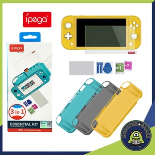 Ipega 3 In 1 Essential Kit For Nintendo Switch Lite (เคส switch lite)(กรอบ switch lite)(switch lite case)