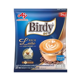 Birdy เบอร์ดี้ 3in1 ริชลาเต้ 12.1 กรัม แพค 27 ซอง