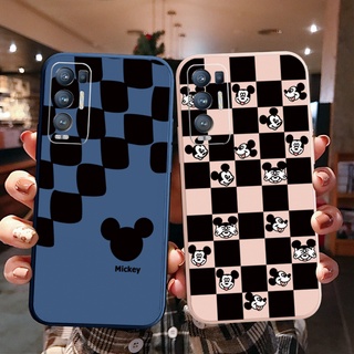 เคสโทรศัพท์มือถือ ขอบสี่เหลี่ยม ป้องกันเลนส์กล้อง สีดํา สําหรับ OPPO Reno6 Z 5G Reno 5 Pro 4 4G 3 Reno2 Z F