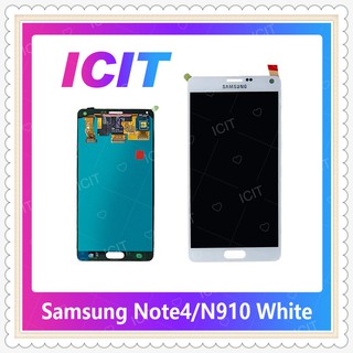 Set Samsung Note 4/N910 งานแท้จากโรงงาน อะไหล่หน้าจอพร้อมทัสกรีน หน้าจอ LCD Display Touch Screen ICIT-Display