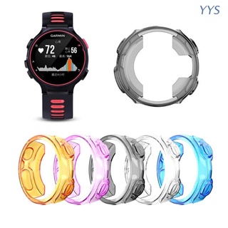 Yys เคสนาฬิกาข้อมือ Tpu กันน้ําน้ําหนักเบากันกระแทกสําหรับ Garmin-Forerunner 235/735XT