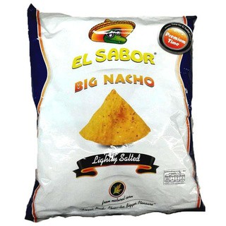 EL SABOR LIGHTLY SALTED NACHOS 225g. เอล ซาบอร์ นาโช นาโช่เค็มเล็กน้อย 225กรัม