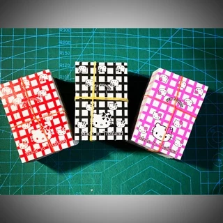 หัวกระดาษ แมวสามสี ก้อนละ 95-100 ใบ น่ารักมีราคาส่ง ขนาด 4x6 ซม.