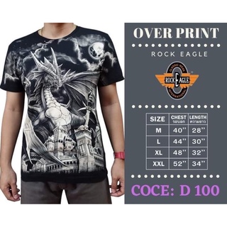 เสื้อยืด OVP ป้าย Rock Eagle