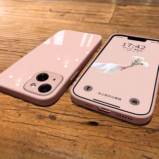 เคสแข็งกระจกเทมเปอร์เข้ากันได้สำหรับ Iphone 13 12 11 Pro Max xs max case