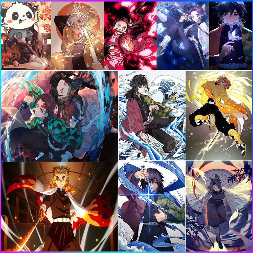 ภาพวาดปักครอสติชคริสตัล 5D DIY รูปการ์ตูนอะนิเมะ สำหรับตกแต่งบ้าน