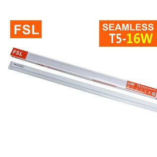 พร้อมส่ง 🇹🇭หลอดพร้อมราง FSL-SEAMLESS-T5-16W แสงขาวและวอร์มไวท์