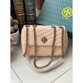 กระเป๋า Tory Burch Kira Chevron Small Convertible Shoulder Bag แท้💯 ส่งฟรี