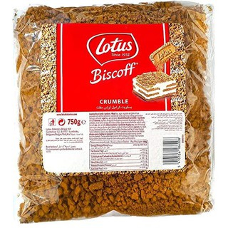 Lotus Biscoff Crumble คุกกี้บด น้ำหนัก 750g Exp.12/02/24