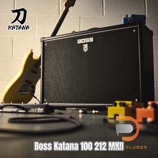 แอมป์กีตาร์ Boss Katana 100 212 MKII แอมป์ขนาด 100วัตต์ พร้อมแนวเสียงเอฟเฟคให้เลือกใช้ที่หลากหลาย มาพร้อมลำโพง 12"x2ดอก