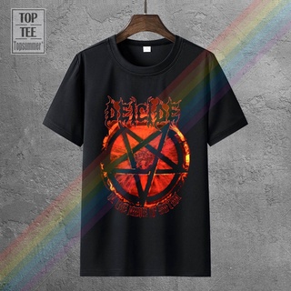 【Sportwear】เสื้อยืด ผ้าฝ้าย 100% พิมพ์ลายดาวห้าแฉก Deicide LHZYS-5XL