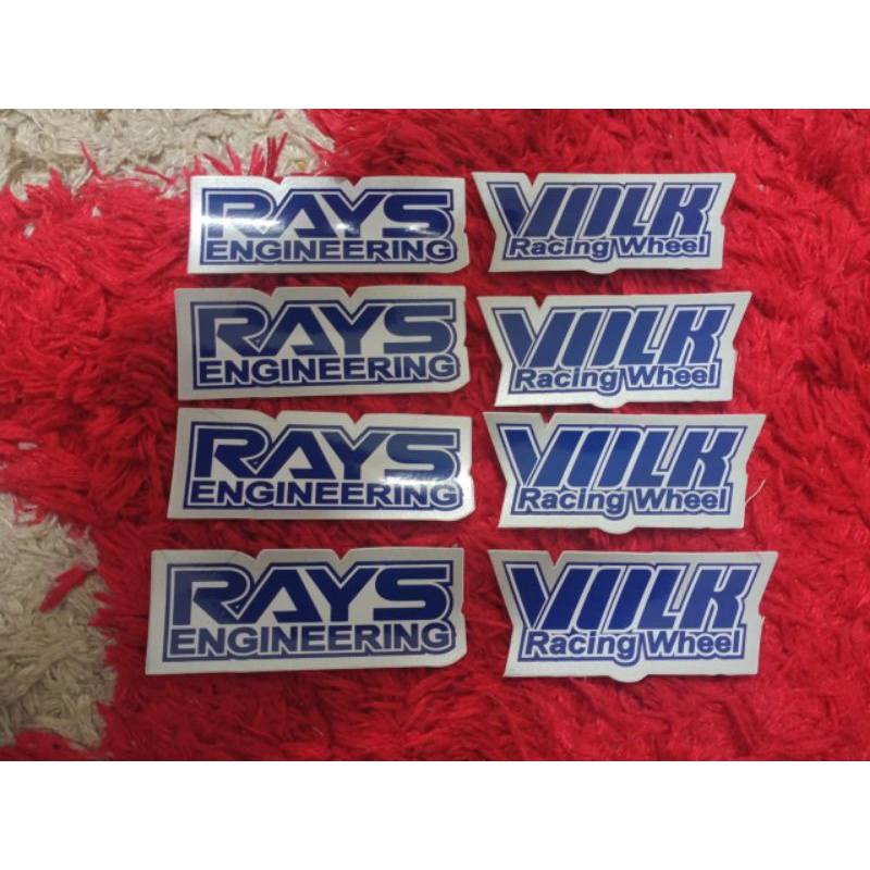 สติ๊กเกอร์ VOLK RAYS TE37 QUALITY