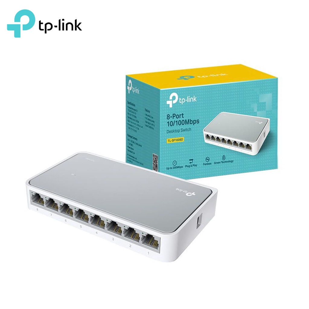 TP-LINK NETWORK SWITCH TL-SF1008D รับประกัน LT