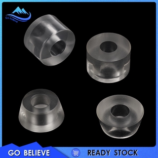 [Go believe] Double Sets 90a Skateboard Top and Bottom Bushings for 2 Trucks Longboard Cruiser