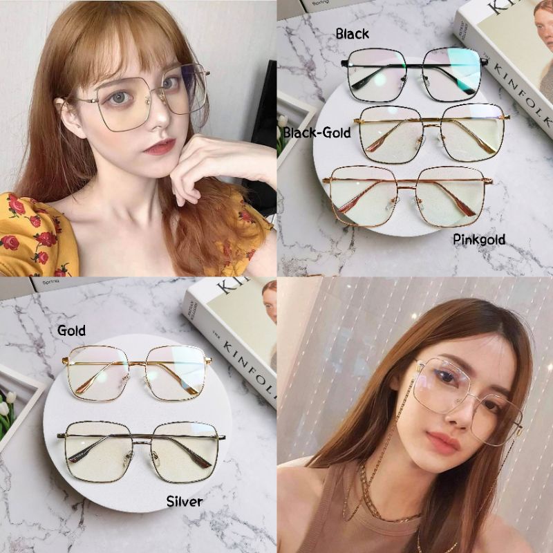 [𝙑𝙄𝙎𝙄]​123 แว่นกรองแสง+กรอบ​แว่น​ 𝙁𝘼𝙎𝙃𝙄𝙊𝙉 𝙆𝙊𝙍𝙀𝘼 ​