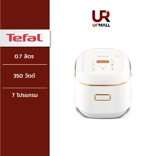 TEFAL หม้อหุงข้าวระบบดิจิตอล รุ่น RK6011TH ความจุ 0.7 ลิตร กำลังไฟ 350 วัตต์ ตั้งเวลาหุงล่วงหน้าได้สูงสุด 24 ชั่วโม‘