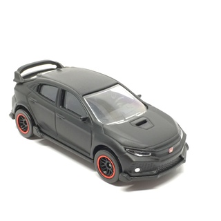 Majorette Honda Civic Type R - Matte Black Color /Wheels D6SRL /scale 1/58 (3 inches) no Package