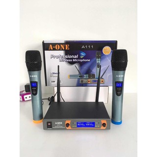 โปรโมชั่นจำนวนจำกัด  ไมโครโฟนไร้สาย/ไมค์ลอยคู่ UHF ประชุม ร้องเพลง พูด WIRELESS Microphone