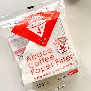 กระดาษกรอง CAFEC Abaca Cone เบอร์ 1 (1-2 cups) (ซองสีแดง) Paper Filter