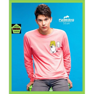 Rudedog เสื้อแขนยาว ชาย หญิง รุ่น Stun สีชมพู