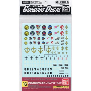 BANDAI Gundam Decal (MG) for E.F.S.F. 4573102574886