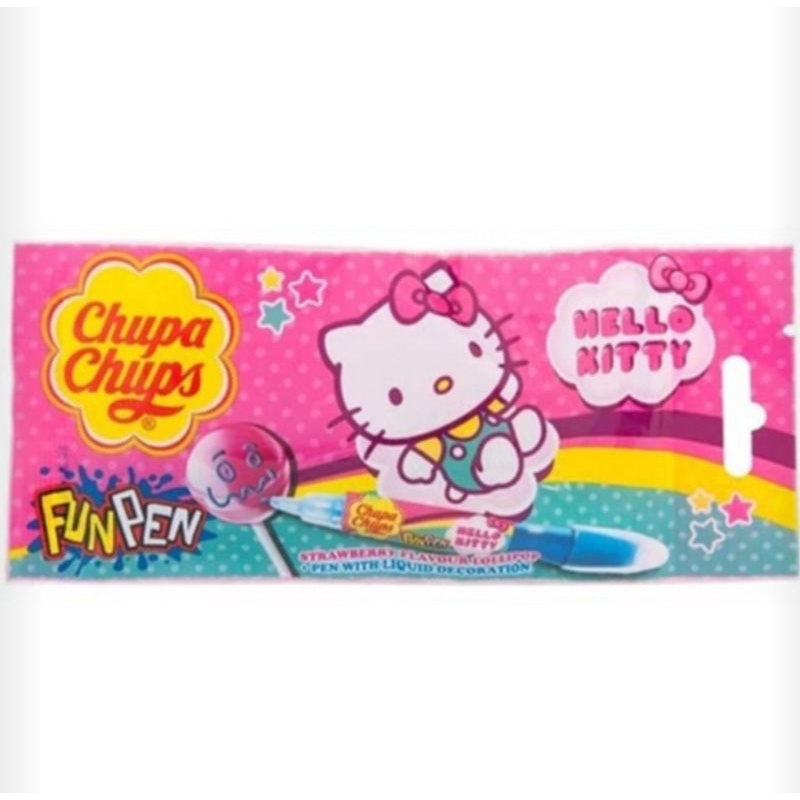 จูปาจุ๊บส์ Chupa Chups Hello Kitty Funpen เฮลโลคิตตี้