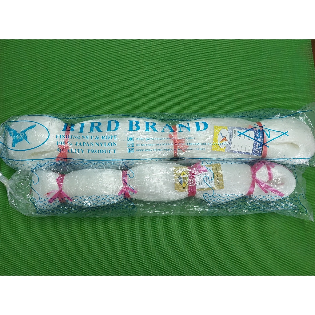 MATA Fishing net 0.33mm x (3"->5 1/2") x 70 MD x 600ML, tansi trwl, cross eye (TATE mono fishing net