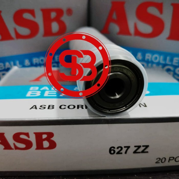 แบริ่ง 627 ZZ ASB ORIGINAL (ราคาต่อชิ้น)