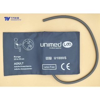 Unimed Reusable NIBP Cuffs With Inflation Bag 1880S Adult 25-35cm