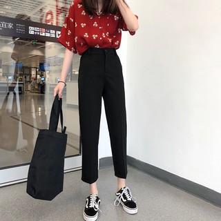 พร้อมส่ง 🌟 Korea casual pant กางเกงขายาว กางเกงทำงาน 227