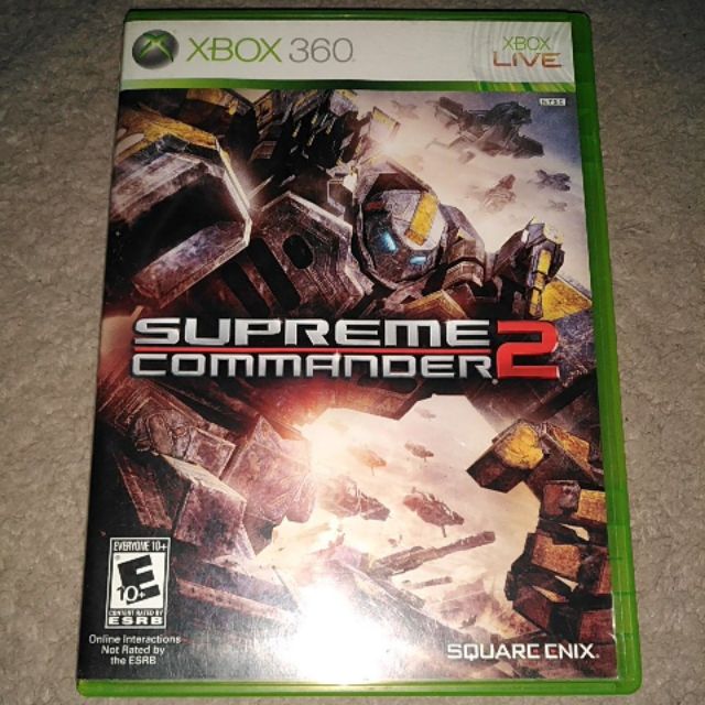 [เหลือ 212.5ใส่ CLUN150 ] (แผ่นแท้)​ Xbox​ 360​ -​ Supreme Commander 2​ (ntsc)​*(xbox​ one​ ​backwards​ compatibility)​