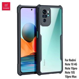 XUNDD เคสโทรศัพท์มือถือกันกระแทกสําหรับ Redmi Note 10 Pro Max Note10 10S