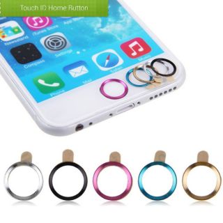 Touch id button ที่ครอบปุ่มโฮมอลูมิเนียม
