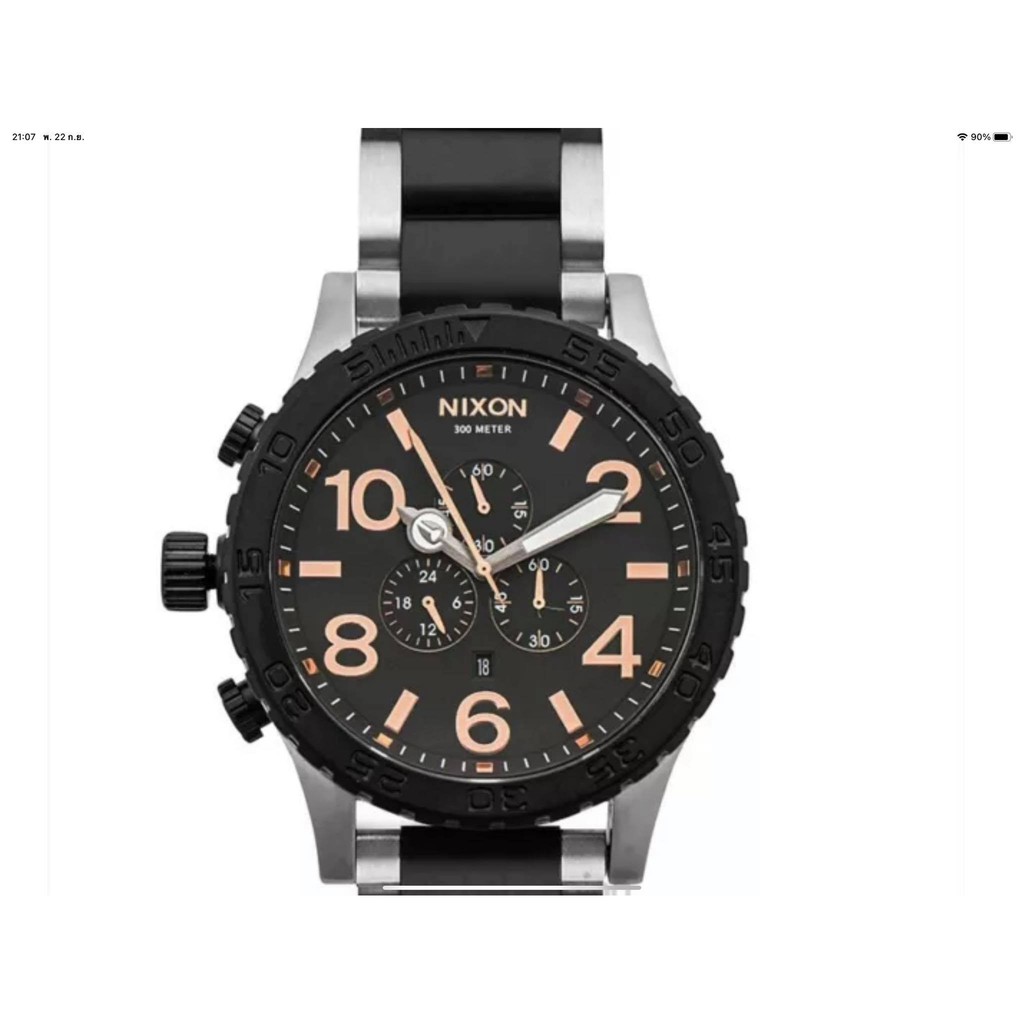 นาฬิกา NIXON MEN'S A083 2051 51-30 CHRONO QUARTZ CHRONOGRAPH พร้อมกล่อง (ใหม่)