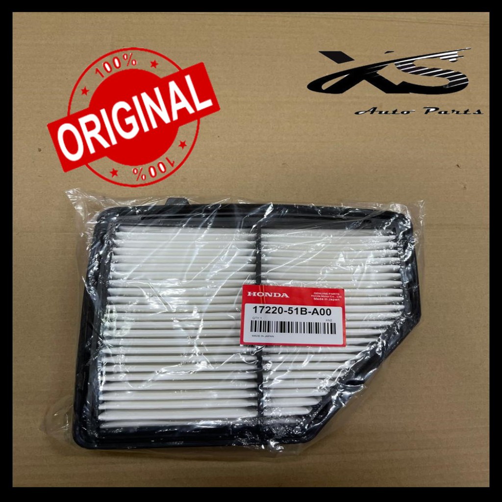 ไส้กรองอากาศเครื่องยนต์ Honda HRV T7A 1.8 HR-V (2016~) 17220-51B-H00