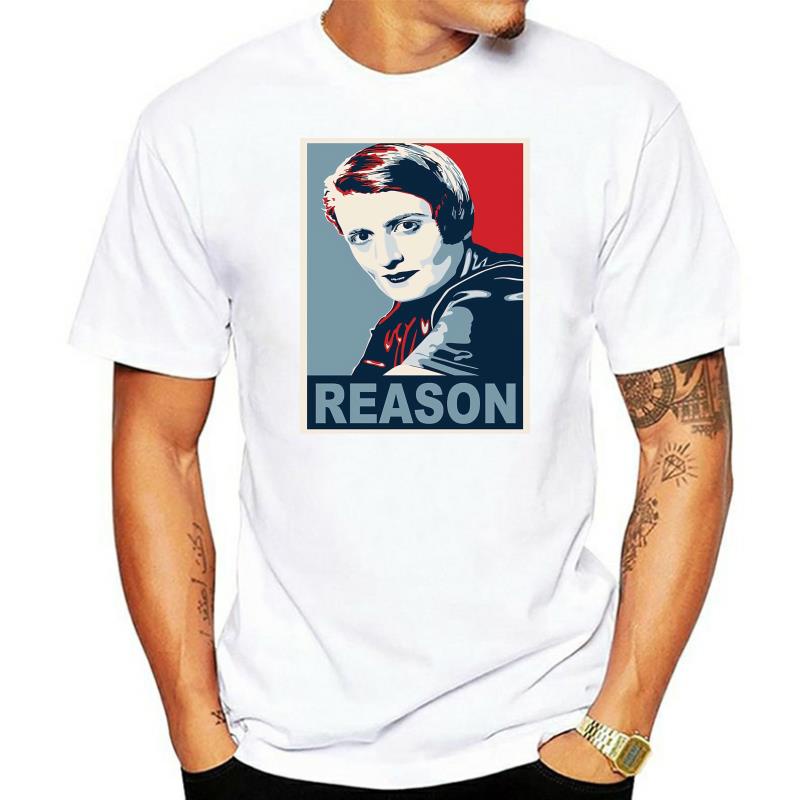 Ayn Rand - เสื้อยืดผ้าฝ้าย 100% 6472D