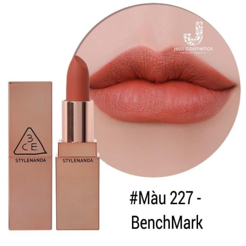 3CE MATTE LIP COLOR #227