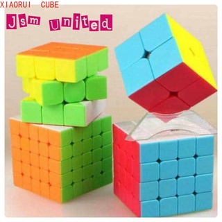 QiYi Magic Cube Speed Cube 2x2 3x3 4x4 5x5 Stickerless Twisty Magic Puzzle