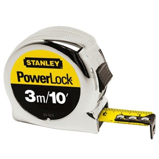 STANLEY (สแตนเล่ย์) 33-523 ตลับเมตร MICRO POWERLOCK 3M