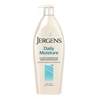 Jergens โลชั่นบำรุงผิวกาย Daily Moisture สีฟ้า