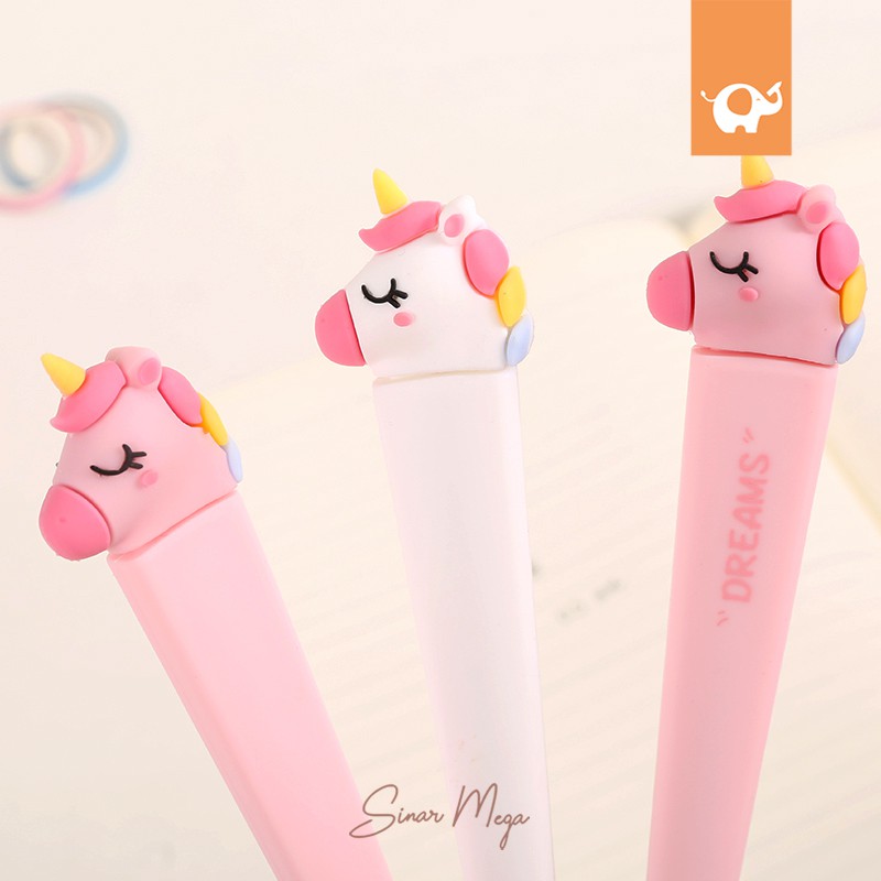 ปากกาหมึกเจล Languo Dream Unicorn / ปากกาน่ารัก ไม่ซ้ําใคร ราคาถูก
