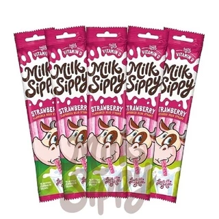 Milk Sippy หลอดดูดนม ชุด 5 แพ็ค