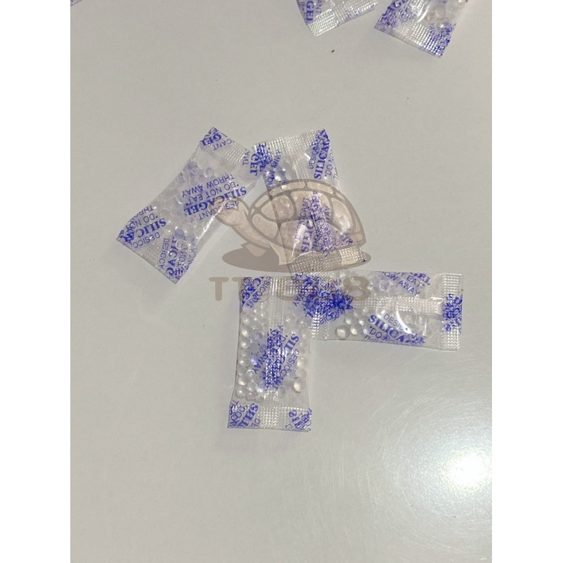 ซองกันชื้น เม็ดกันชื้น กันชื้น ซองกันชื้นใส่อาหาร ซิลิก้าเจล Silica Gel 1 กรัม FOOD GRADE