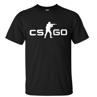 เสื้อยืดแขนสั้นลําลอง เข้ารูป พิมพ์ลาย COUNTER STRIKE GLOBAL CS Gun แฟชั่นฤดูร้อน สําหรับผู้ชาย 2021