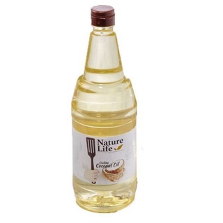 น้ำมันมะพร้าวปรุงอาหาร-เนเจอร์ไลฟ์(1 ลิตร)(NATURE LIFE Cooking Coconut Oil 1,000 ML)