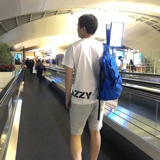 SNAZZY AZZY (White) T-Shirt เสื้อยืดชาย เสื้อยืดคอกลม เสื้อสตรีท