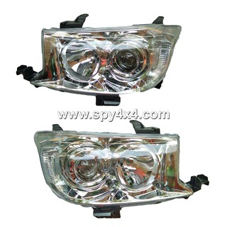 ไฟหน้า Toyota Fortuner 2009-2011 Projector 1คู่ ข้างซ้าย+ขวา ยี่ห้อ TYC (ส่งฟรี)