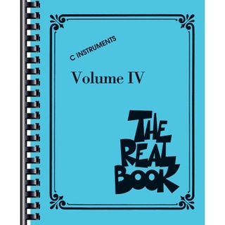 Hal leonard: THE REAL BOOK – VOLUME IV C Edition